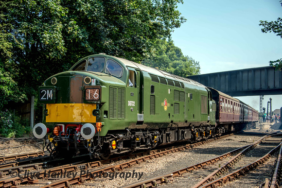 After a run through to Sheringham I was able to photograph the departure of D6732 on its 3rd trip.