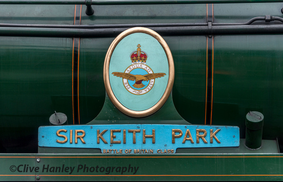 Sir Keith park nameplate
