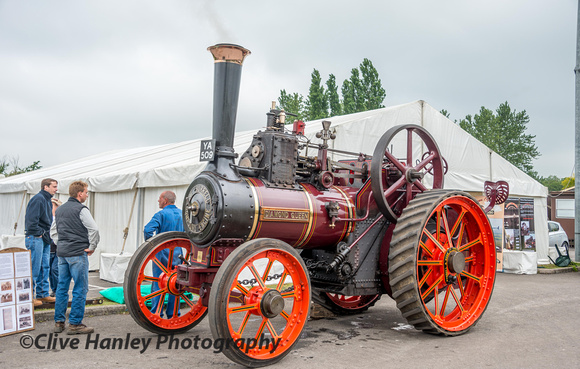 There were two traction engines at Toddington. This was "Diamond Queen"