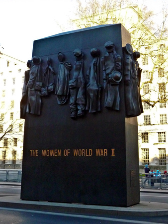 A new memorial (at least to me!) stands on Whitehall.
