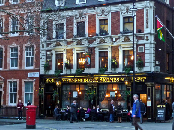 The Sherlock Holmes pub