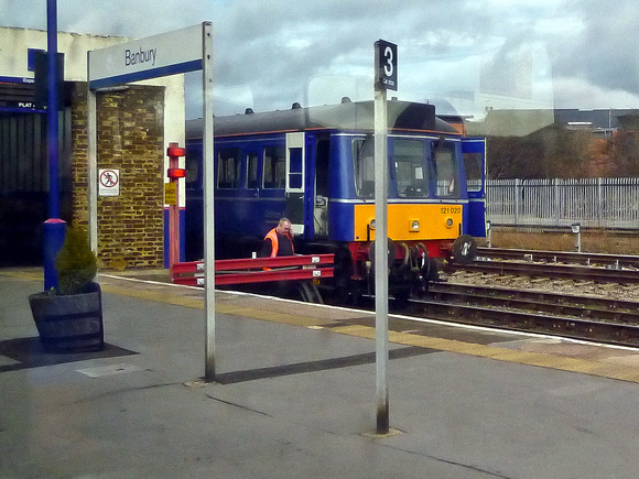 At Banbury the Bubble Car was stopped.