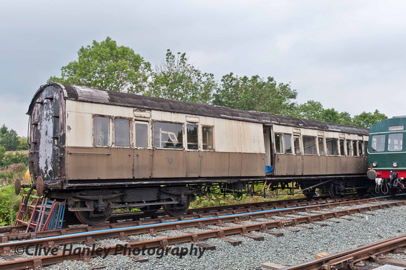 One of several historic carriages that will be refurbished.