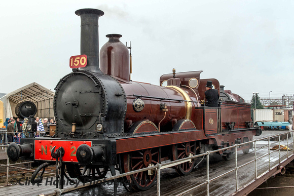 Furness Railway No 20. Built 1863 = 150 years old.