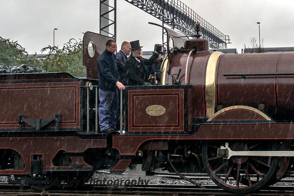 Footplate rides in the open!