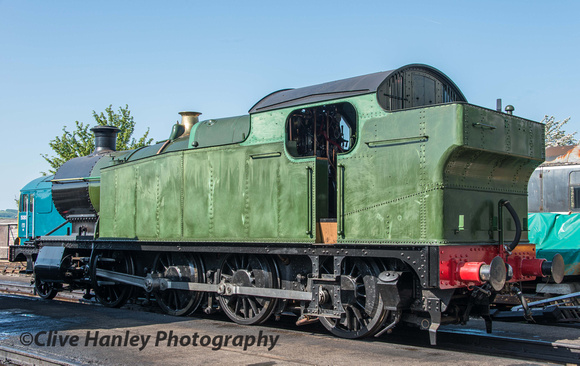 4270 - “42xx” class tank locomotive. This locomotive's restoration started at Toddington in mid-2003 before it moved elsewhere.