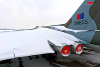 18 January 2013. Vulcan in the snow.