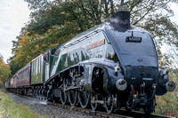 18 October 2014. East Lancashire Railway Gala with 2 x A4 Pacifics.