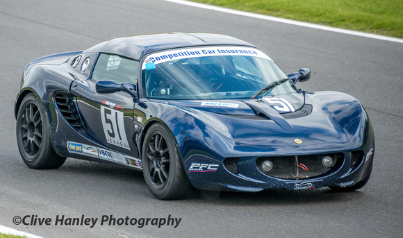 The VanNederveen/Medeiros combo in car 51 - Lotus Elise 111R