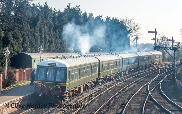 The departure of the DMU