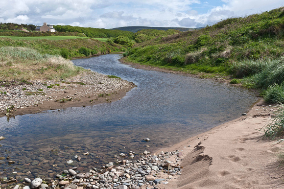 The river at Ballaugh Cronk