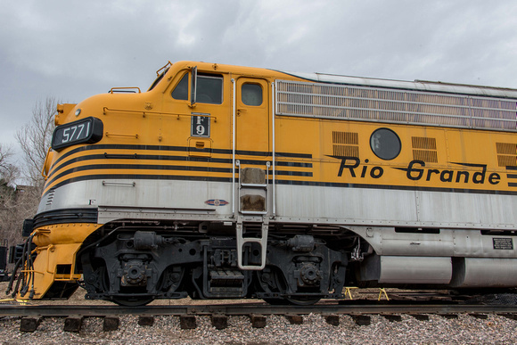 Denver & Rio Grande Western F9 loco no 5771