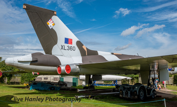 First a visit to the Midlands Air Museum at Coventry to view XL360