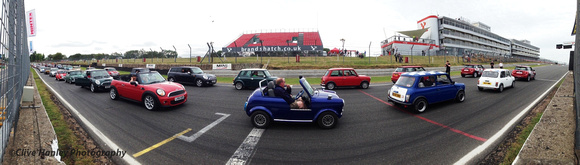 At the end of the event everybody had a chance to drive around the circuit.