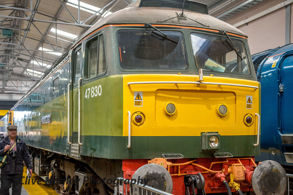 Class 47 no 47830 "Beeching's Legacy"