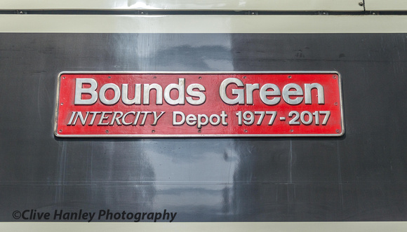 Nameplate for "Bounds Green"