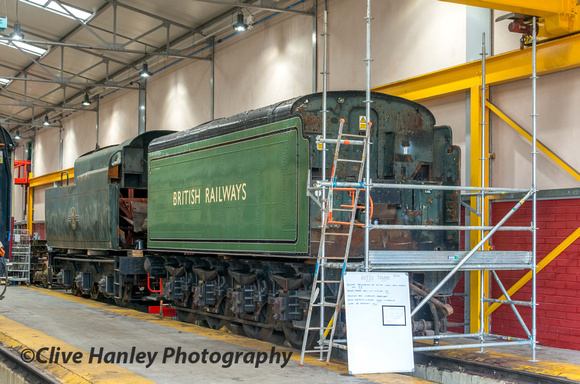 Tenders.... A bulleid and the A2 from Blue Peter.