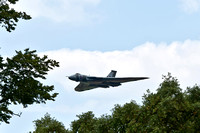 3rd July 2011. XH558 displays at the Goodwood Festival of Speed.
