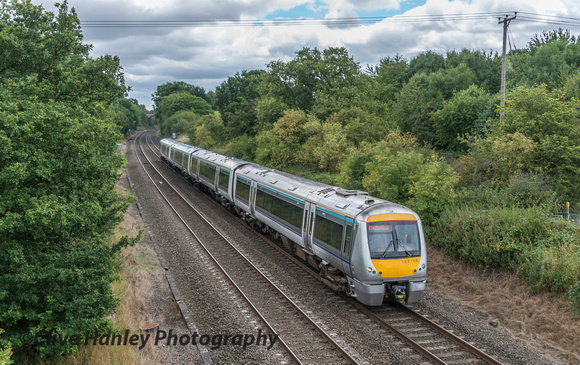 Chiltern Trains unit 168106 formed this service.