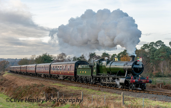 The sun eluded us for this pass with 2-8-0 no 2857