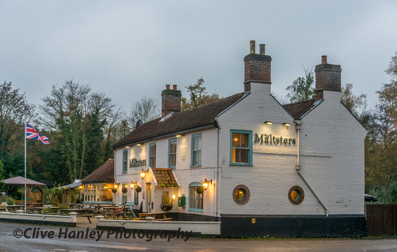 The Maltster public house at Ranworth.