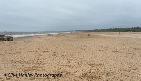 The beach at Gorleston-on-Sea