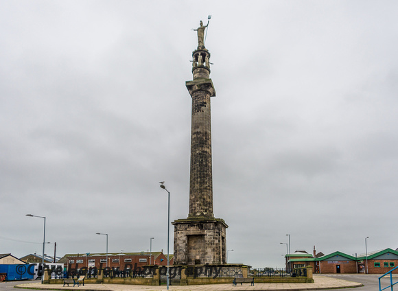 Admiral Lord Nelson's Monument was erected in great Yarmouth's naval district in 1819.