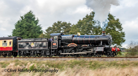 A quick change of the shutter speed and I've managed a reasonable pan shot of 7820.
