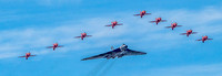 19 September 2015. The Vulcan and Red Arrows