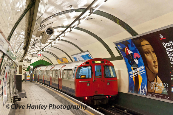 Arrival at Marylebone on the Bakerloo line