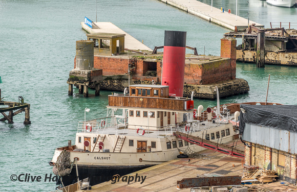 TSS T/T Calshot is a tug tender built in 1929 by John I Thornycroft & Co, and completed in 1930 for the Red Funnel Line. Upon the tugboat's completion, she was put into service tendering the various l