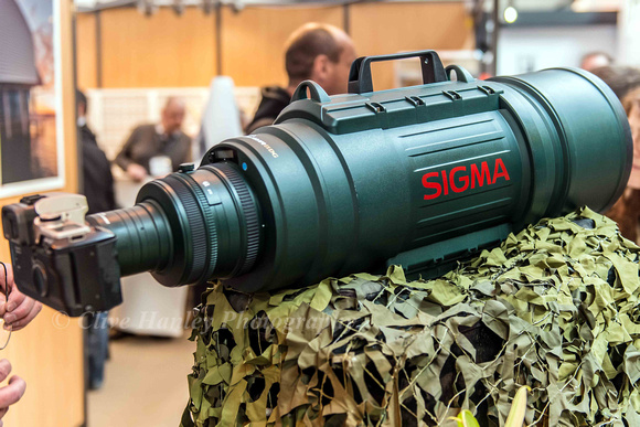 Now THAT's what I call a Telephoto lens. Sigma's f2.8 200-500mm lens. SRP £15,999.99