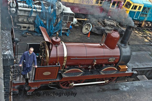 Furness Railway no 20 on shed at Loughborough.
