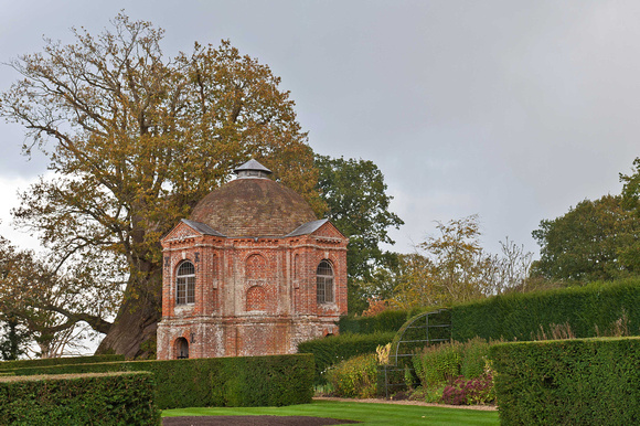 The 15th Century summerhouse stands in the grounds. The roof timbers have been dated to 1632.