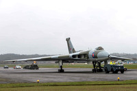 13 April 2013. XM655 fired up for XH558 crew training.