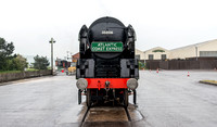 24 May 2014. A VERY wet day at the G&WR BLACK Steam Gala