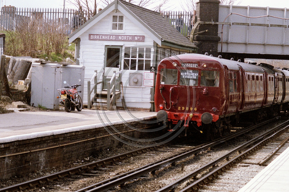 29896 at Birkenhead North - 1986.