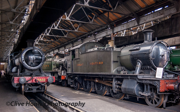 A timeless view into Didcot shed.