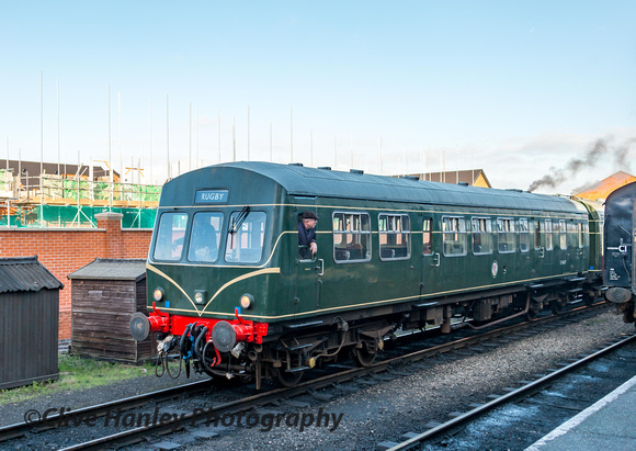 The DMU was about to set off southbound on a test run driven by Alan Pakes.