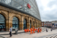 16 July 2018. Lime Street station, Liverpool refurbishment