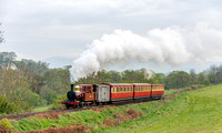 30 April 2019. IOM Steam Railway 2