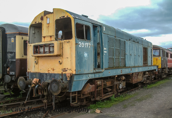 Although 20177 (D8177) looks to be in a sorry state it still survives at the SVR.