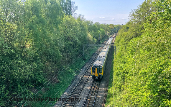 WCML (West Coast Mainline) looking south towards Coventry.
