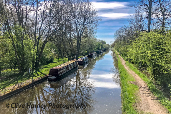 The Grand Union canal at Lapworth