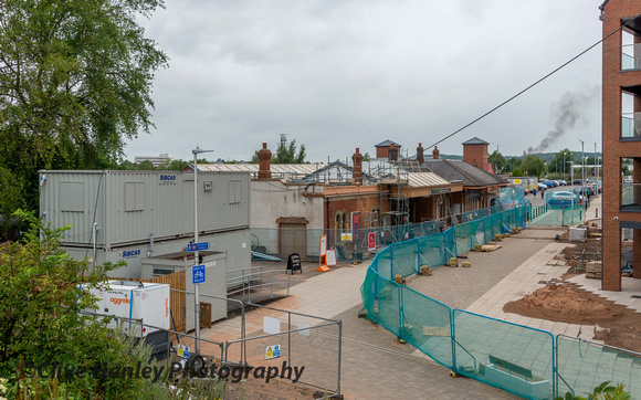 The station at Stratford is undergoing a comprehensive make-over.