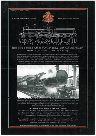 Further details of the LNWR George the Fifth loco