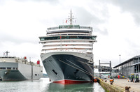 22 May 2015. Cunard Queen Victoria departing Southampton