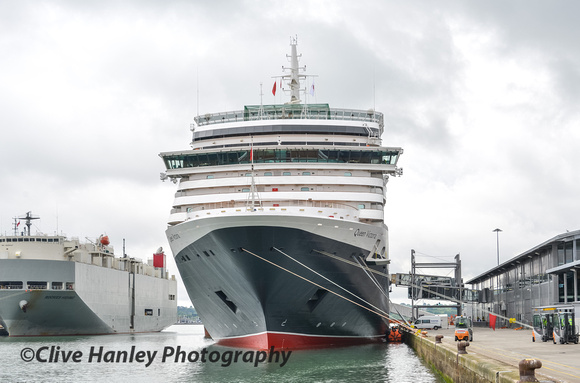 Cunard Queen Victoria at the Ocean Terminal