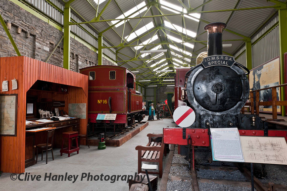 Inside Port Erin Railway Museum