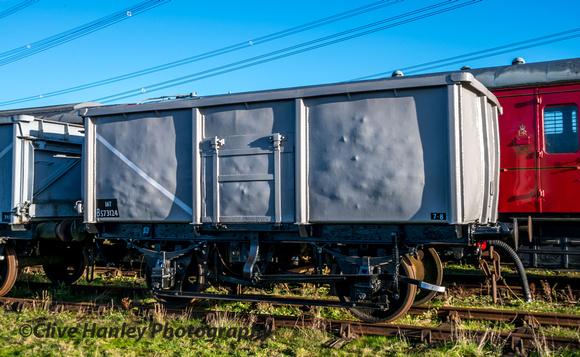 One of the latest refurbished mineral wagons.